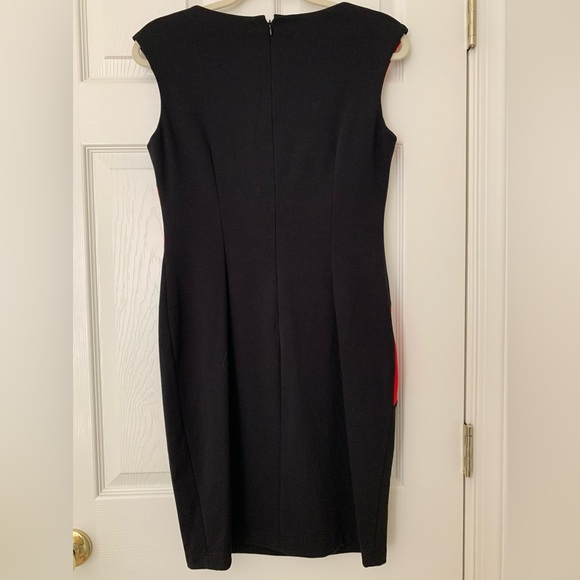 Dresses, Calvin Klein, size 6, color black and red - Picture 2 of 4